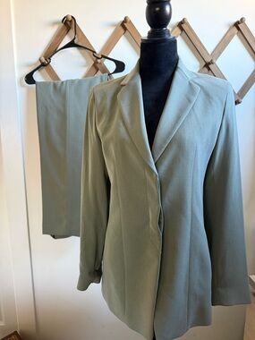 Women’s Sage Green Blazer Jacket